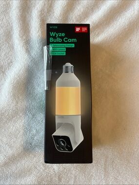 Wyze Bulb Cam - White and Yellow Accent